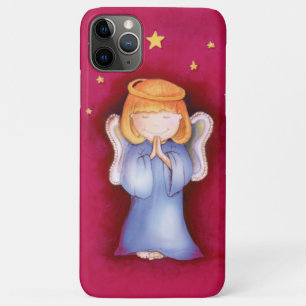 Cute angel girl rode roze ifoon Case-Mate iPhone case