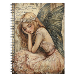 Cute Angel Spiral Notebook Notitieboek