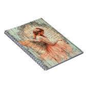 Cute Angel Spiral Notebook Notitieboek (Rechterzijde)