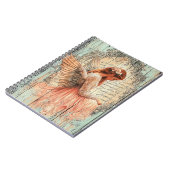Cute Angel Spiral Notebook Notitieboek (Linkerzijde)