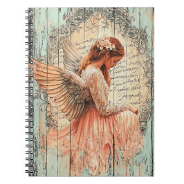 Cute Angel Spiral Notebook Notitieboek