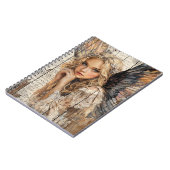 Cute Angel Spiral Notebook Notitieboek (Linkerzijde)