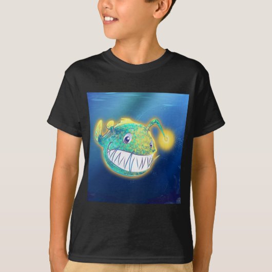 Cute Angler Fish T-shirt (Voorkant)
