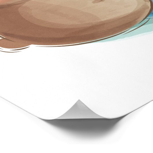 Cute Animal Alphabet Poster (Hoek)