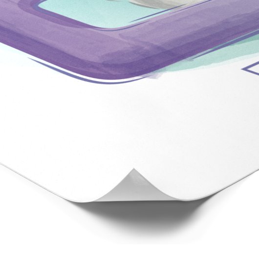 Cute Animal Alphabet Poster (Hoek)