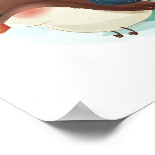 Cute Animal Alphabet Poster (Hoek)