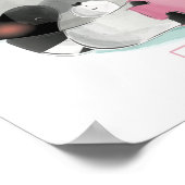 Cute Animal Alphabet Poster (Hoek)