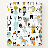 Cute Animal Alphabet | Sommige hebben Petten Notitieboek (Achterkant)