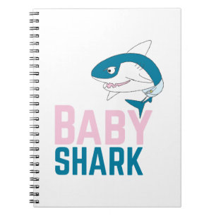 Cute Animal Art Animal Baby Sharks Animal Art Notitieboek