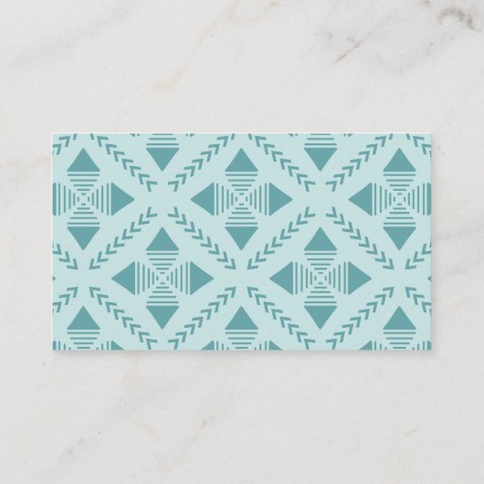 Cute Animal Blue Raccoon Visitekaartjes (Achterkant)