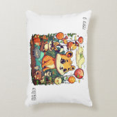 Cute Animal cartoon nieuw ontwerp ik ben schattig Accent Kussen (Voorkant(Verticaal))