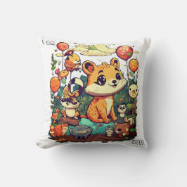 Cute Animal cartoon nieuw ontwerp ik ben schattig Kussen