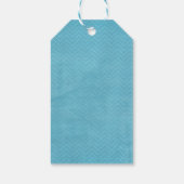 Cute Animal Collage Folk Art Design Hartelijk dank Cadeaulabel (Achterkant)