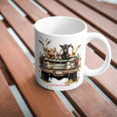 Cute Animal Farm on Coffee Mug Koffiemok