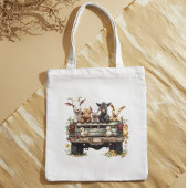 Cute Animal Farm On Tote Bag