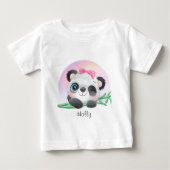 Cute Animal Friendly Panda Bamboo   (Voorkant)