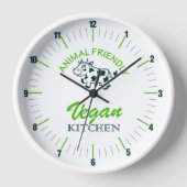 Cute Animal Friendly Vegan Kitchen, Koe Wall (Voorkant)