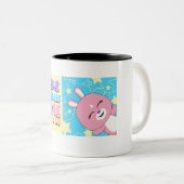 Cute Animal Frienz: Accessoires van Kinderen Tweekleurige Koffiemok (Voorkant rechts)