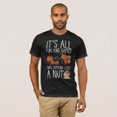Cute Animal Funny Rodent Nut Lover Squirrel T-shirt (Voorkant volledig)
