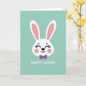 Cute Animal Happy Holiday Card Kaart (Gele Bloem)