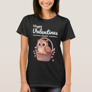 Cute Animal Heart Panda Happy Valentine Day 26 T-shirt