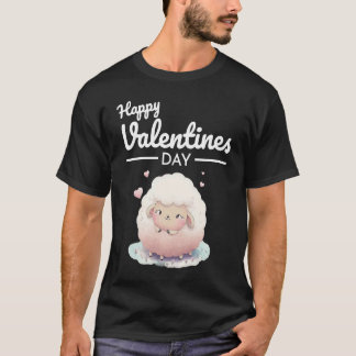 Cute Animal Heart Panda  Happy Valentine Day  34 T-shirt