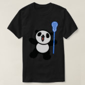 Cute animal Lacrosse panda T-shirt (Design voorkant)