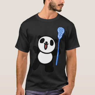 Cute animal Lacrosse panda T-shirt