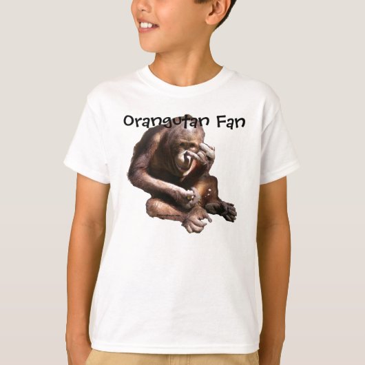 Cute Animal Lover Orangutan T-shirt (Voorkant)