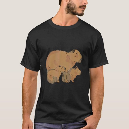 Cute animal motief t-shirt (Voorkant)