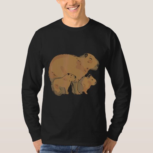 Cute animal motif t-shirt (Voorkant)