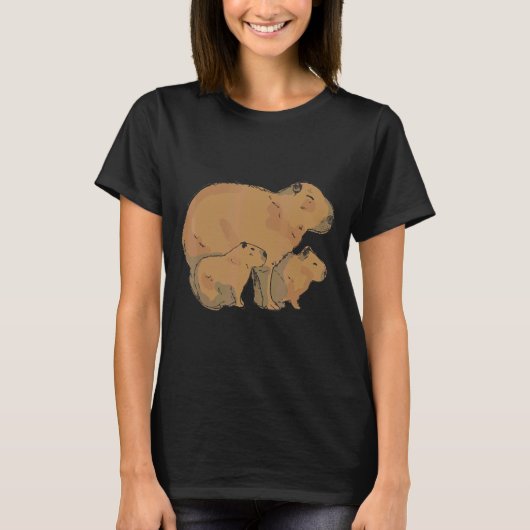 Cute animal motif t-shirt (Voorkant)