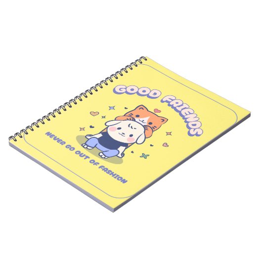 Cute Animal Notitieboek (Linkerzijde)