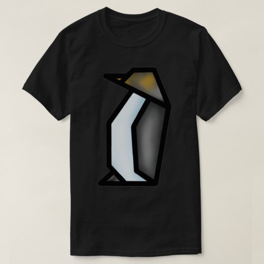 Cute Animal Origami Penguin T-shirt (Design voorkant)