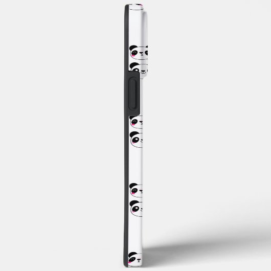 Cute animal panda beer Patroon Girly trendy Case-Mate iPhone Case (Achterkant / Rechts)