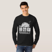 Cute Animal Periodic Table Funny Chemist Cat Chemi T-shirt (Voorkant volledig)