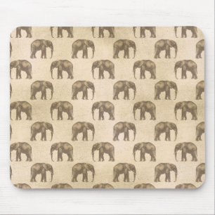 Cute Animal Print Elephant Stylish Trendy Muismat