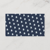 Cute Animal Space Baby shower Books for Baby Informatiekaartje (Achterkant)