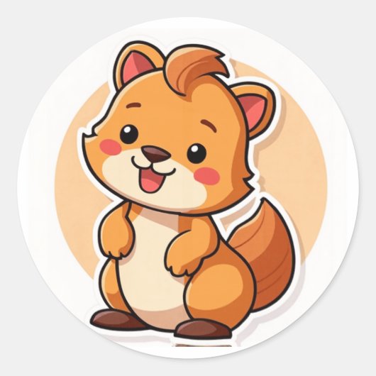 Cute Animal Stickers (Voorkant)