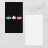 Cute Animal UFO Visitekaartje (Voorkant / Achterkant)