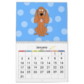 Cute Animals 2022 Bright Cartoons kleurrijk Kalender (Jan 2027)