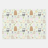 Cute Animals and Birds Pattern Wrapping Paper Baby (Voorkant)