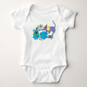 Cute animals baby bodysuit (Voorkant)