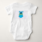 Cute animals baby bodysuit (Achterkant)