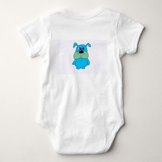 Cute animals baby bodysuit (Achterkant)