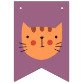 Cute Animals Baby room Nursery Vlaggetjes (Eerste vlag)