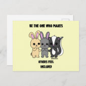 Cute Animals Briefkaart (Voorkant / Achterkant)