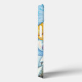 Cute Animals Building a Snowman for Kerstmis Case-Mate iPhone Case (Achterkant / Rechts)