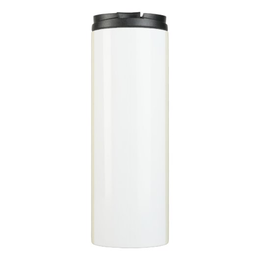 Cute Animals Celebrating Christmas in Snow Thermosbeker (Achterkant)