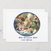 Cute Animals christima Feestdagenkaart (Voorkant / Achterkant)